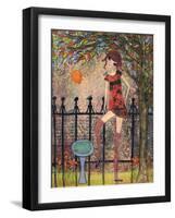 Big Eyed Girl Maribella-Wyanne-Framed Giclee Print