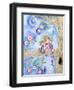 Big Eyed Girl Night Owls-Wyanne-Framed Premium Giclee Print