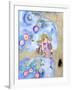 Big Eyed Girl Night Owls-Wyanne-Framed Giclee Print