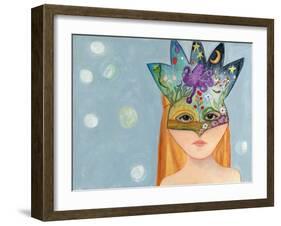 Big Eyed Girl No One Can Ever Know-Wyanne-Framed Giclee Print