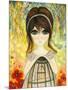 Big Eyed Girl Not Today-Wyanne-Mounted Giclee Print