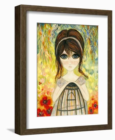 Big Eyed Girl Not Today-Wyanne-Framed Giclee Print