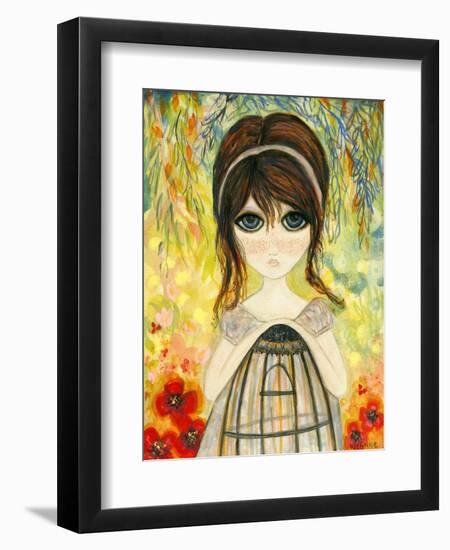 Big Eyed Girl Not Today-Wyanne-Framed Giclee Print