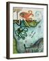 Big Eyed Girl Ocean Dreamer-Wyanne-Framed Giclee Print