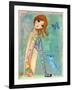 Big Eyed Girl Play Nice-Wyanne-Framed Giclee Print