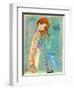 Big Eyed Girl Play Nice-Wyanne-Framed Giclee Print