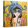 Big Eyed Girl She Can See Clearly Now-Wyanne-Stretched Canvas