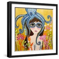 Big Eyed Girl She Can See Clearly Now-Wyanne-Framed Giclee Print
