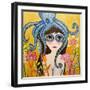 Big Eyed Girl She Can See Clearly Now-Wyanne-Framed Giclee Print