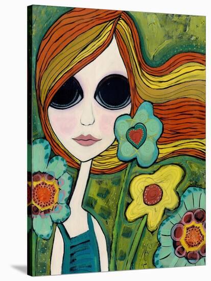 Big Eyed Girl Shine-Wyanne-Stretched Canvas