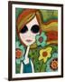 Big Eyed Girl Shine-Wyanne-Framed Premium Giclee Print