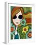 Big Eyed Girl Shine-Wyanne-Framed Giclee Print