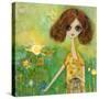 Big Eyed Girl Should You Stay or Should You Go-Wyanne-Stretched Canvas