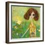 Big Eyed Girl Should You Stay or Should You Go-Wyanne-Framed Giclee Print