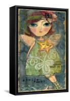 Big Eyed Girl Star Lover Fairy-Wyanne-Framed Stretched Canvas