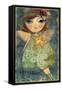 Big Eyed Girl Star Lover Fairy-Wyanne-Framed Stretched Canvas