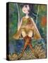 Big Eyed Girl Swing-Wyanne-Stretched Canvas