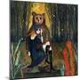 Big Eyed Girl the Wanderer-Wyanne-Mounted Giclee Print