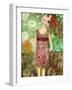 Big Eyed Girl Up-Wyanne-Framed Giclee Print