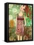 Big Eyed Girl Up-Wyanne-Framed Stretched Canvas