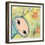 Big Eyed Spacey Girl-Wyanne-Framed Giclee Print