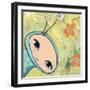 Big Eyed Spacey Girl-Wyanne-Framed Giclee Print