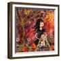 Big Eyed Tambourine Girl-Wyanne-Framed Premium Giclee Print