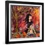 Big Eyed Tambourine Girl-Wyanne-Framed Giclee Print