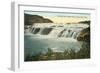 Big Falls, Great Falls-null-Framed Art Print