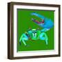 Big Fidler Crab-Robbin Rawlings-Framed Art Print