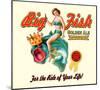 Big Fish Golden Ale-null-Mounted Giclee Print