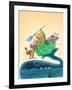 Big Fish - Playmate-Marsha Winborn-Framed Giclee Print