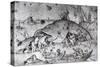 Big Fishes Eat Small Ones, 1556-Pieter Bruegel the Elder-Stretched Canvas