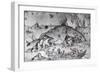 Big Fishes Eat Small Ones, 1556-Pieter Bruegel the Elder-Framed Giclee Print