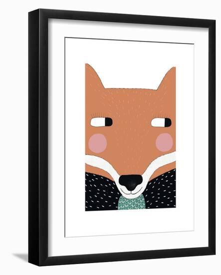 Big Fox-Seventy Tree-Framed Premium Giclee Print