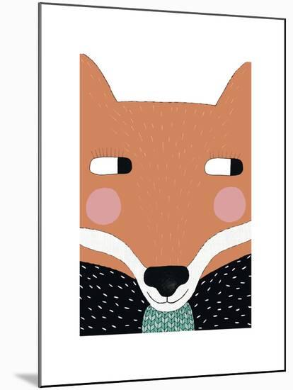 Big Fox-Seventy Tree-Mounted Giclee Print