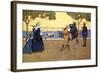 Big Game Hunters', 1908-Lance Thackeray-Framed Giclee Print