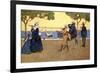 Big Game Hunters', 1908-Lance Thackeray-Framed Giclee Print