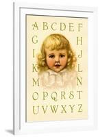 Big Girl Alphabet-Ida Waugh-Framed Art Print