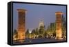 Big Goose Pagoda Park-Christian Kober-Framed Stretched Canvas