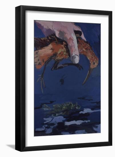 Big Hand in the Sky, 1978-Peter Wilson-Framed Giclee Print