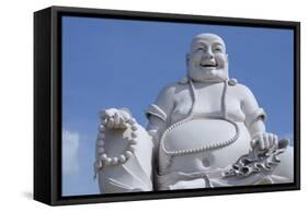 Big Happy Buddha Statue, My Tho, Vietnam-Cindy Miller Hopkins-Framed Stretched Canvas