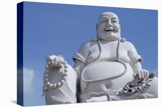 Big Happy Buddha Statue, My Tho, Vietnam-Cindy Miller Hopkins-Stretched Canvas