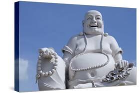 Big Happy Buddha Statue, My Tho, Vietnam-Cindy Miller Hopkins-Stretched Canvas