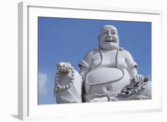 Big Happy Buddha Statue, My Tho, Vietnam-Cindy Miller Hopkins-Framed Photographic Print