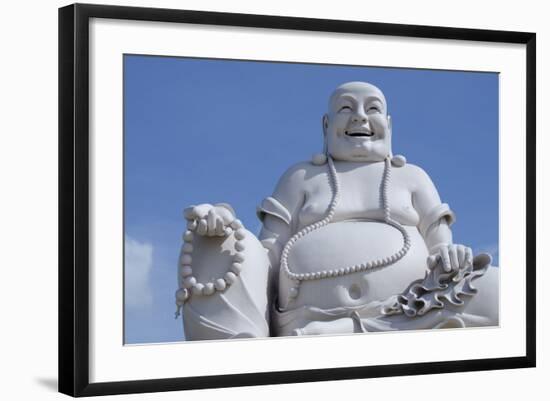Big Happy Buddha Statue, My Tho, Vietnam-Cindy Miller Hopkins-Framed Photographic Print