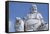 Big Happy Buddha Statue, My Tho, Vietnam-Cindy Miller Hopkins-Framed Stretched Canvas