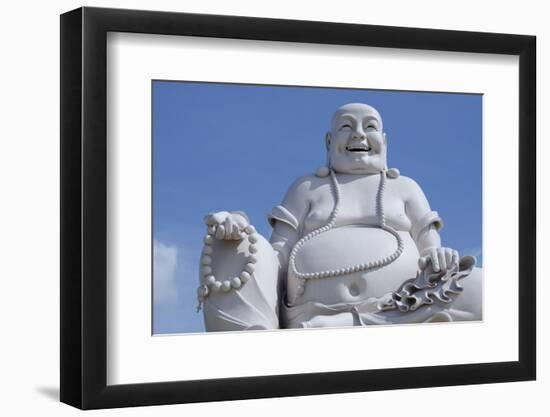 Big Happy Buddha Statue, My Tho, Vietnam-Cindy Miller Hopkins-Framed Photographic Print