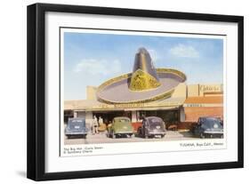 Big Hat Curio Store, Tijuana, Mexico-null-Framed Art Print