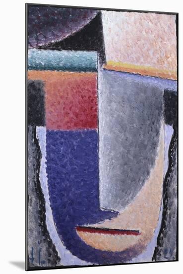 Big Head-Alexej Von Jawlensky-Mounted Giclee Print